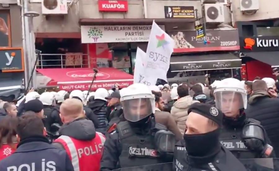 Tokat protestosuna  çok sayıda gözaltı