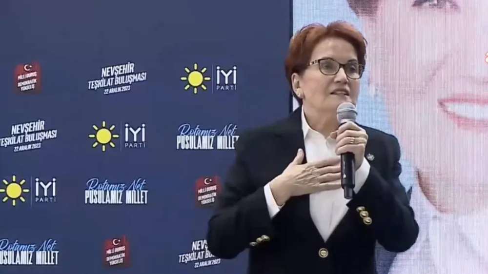 İYİ Parti Genel Başkanı Akşener, DEM partisini hedef aldı