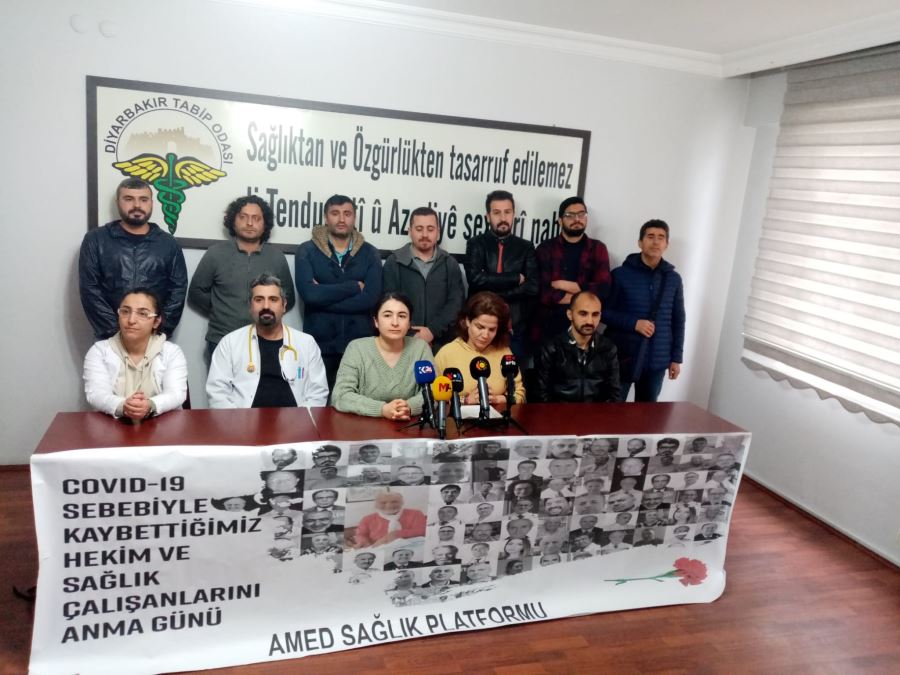 Amed Sağlık Platformu: Yaşatmak için yaşamak ve sağlıklı olmak istiyoruz