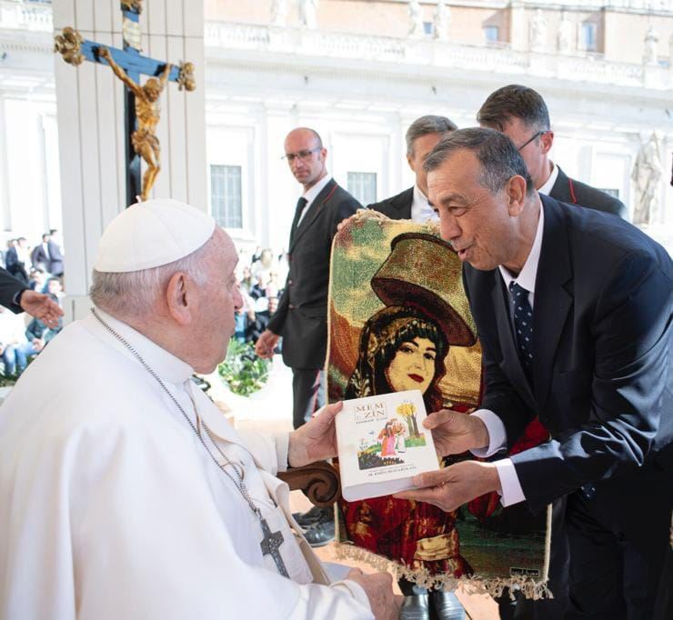 Abdullah Demirbaş, Papa Franciscus ile görüştü