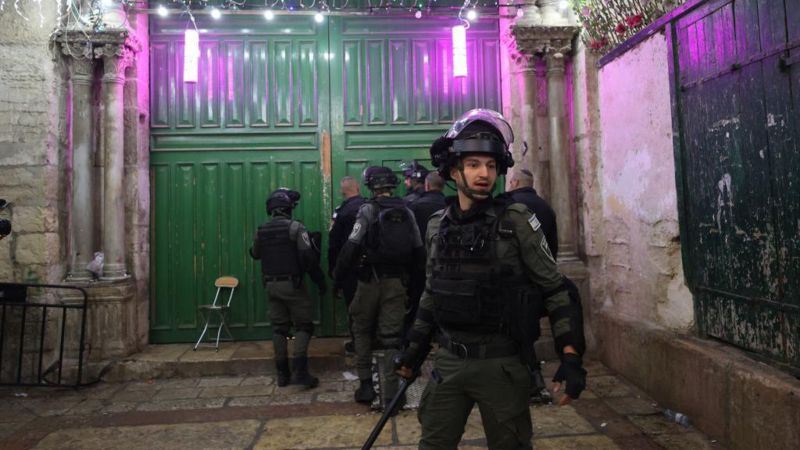 İsrail polisinden Mescid-i Aksa