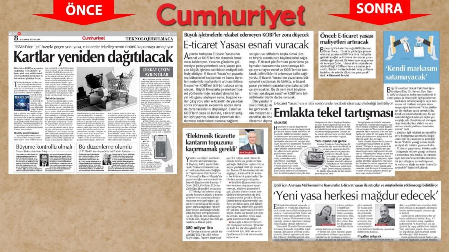 Para karşılığı haberin öyküsü ve Cumhuriyet