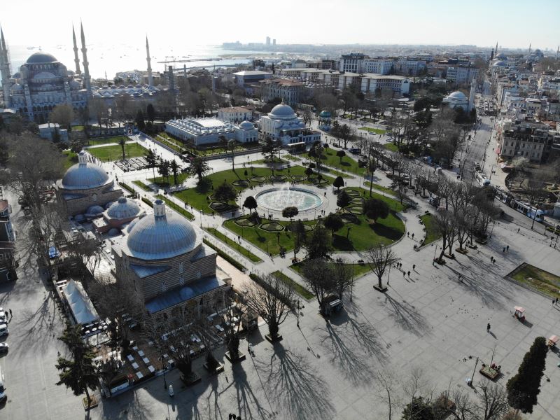 Sultanahmet, boş kaldı...