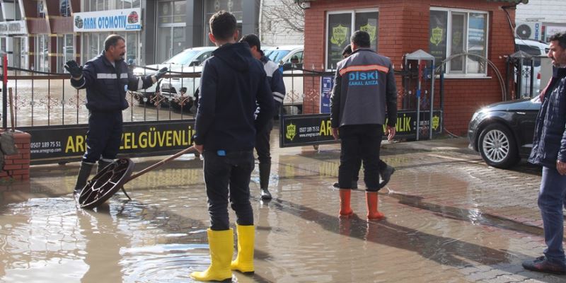 DİSKİ, sorunu dile getiren gazeteyi 