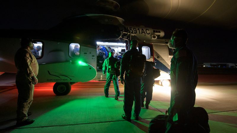 NASA duyurdu: Dört astronotu taşıyan Space X roketi Dünya