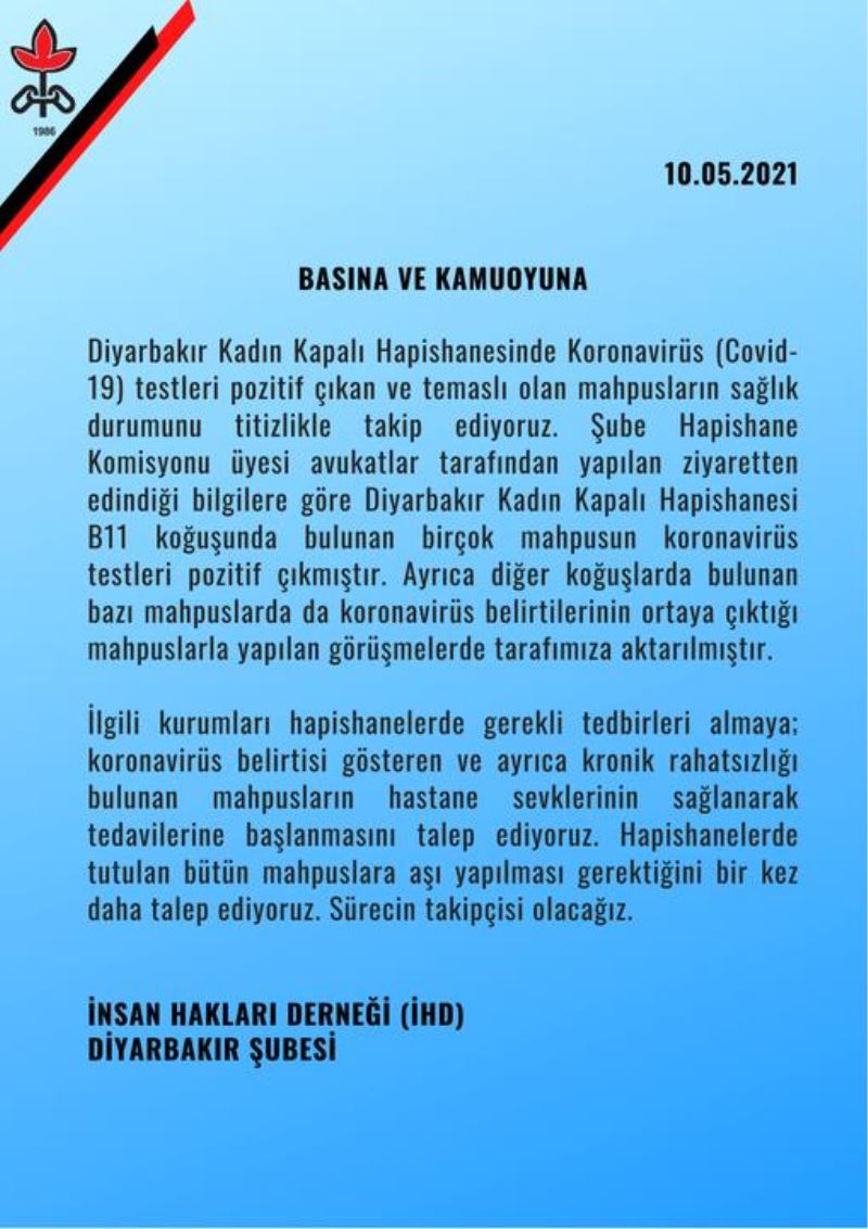 İHD: Kadın Hapishanesi