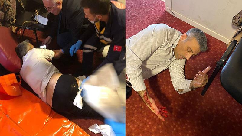 Yenilik Partisi Genel Başkanı Yılmaz bıçaklandı