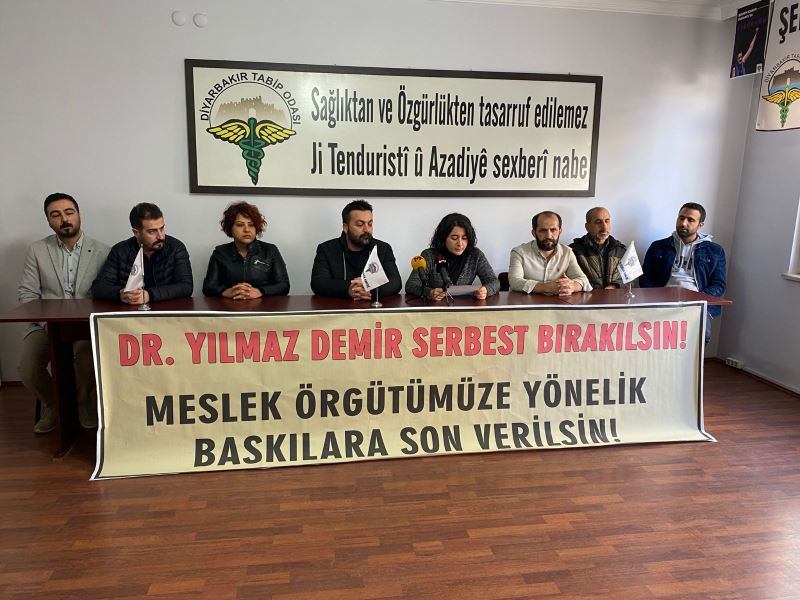 Diyarbakır Tabip Odası: Yılmaz Demir serbest bırakılsın